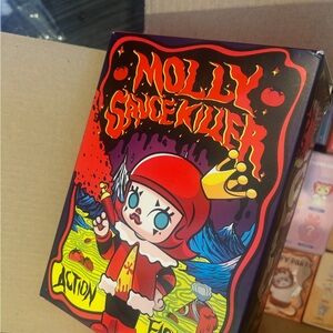 Molly Sauce Killer Action Figure - Red and Yellow popmart